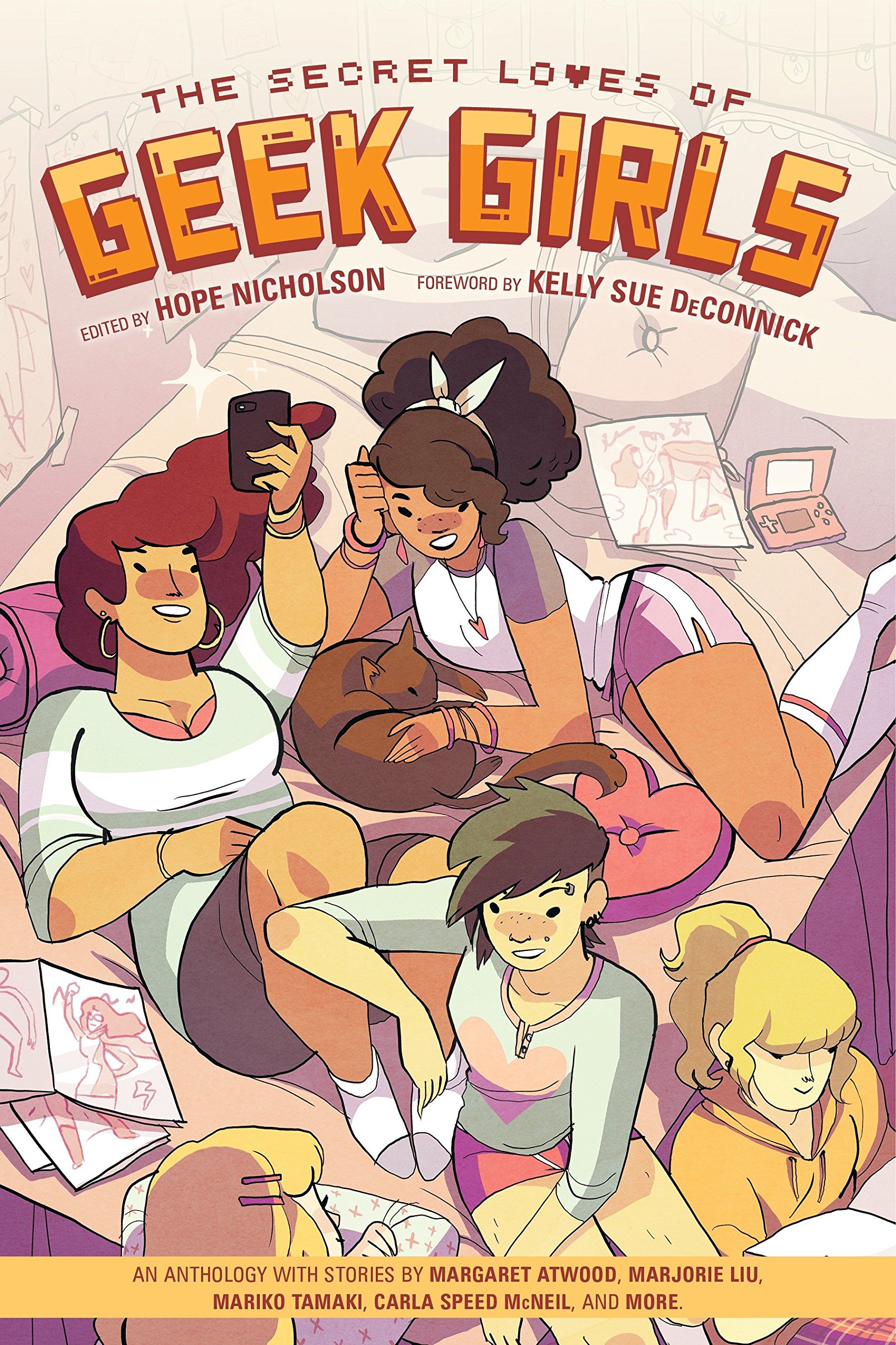 Book cover for The Secret Loves of Geek Girls
